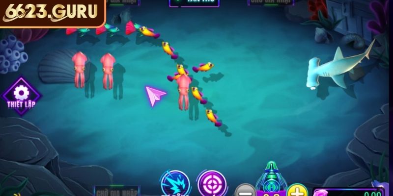 Bắn Cá JDB 6623 - Thế Giới Đại Dương Săn Thưởng Cực Đỉnh 2 Thử sức cùng game Fishing Disco