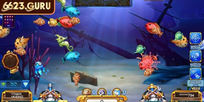 Nhiều chế độ chơi tại Bắn Cá YGR 6623