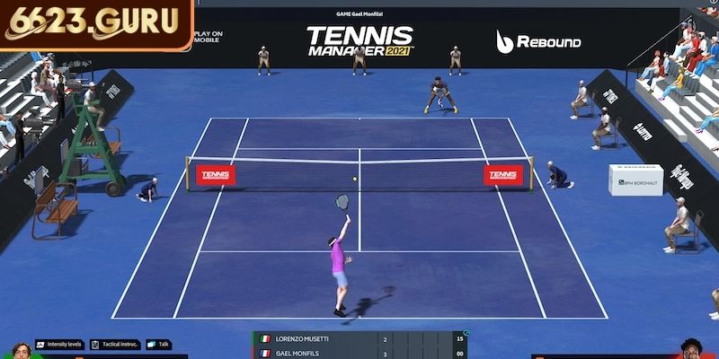 Cá cược quần vợt ảo 6623 với kèo chẵn/lẻ – trên/dưới