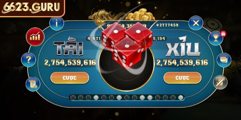 Cách chơi Tài Xỉu 6623 luôn thắng khi tận dụng chuỗi lặp 3