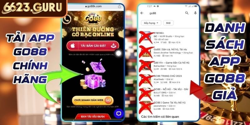 Nhận Diện Go88 Giả Mạo, Xem Ngay Dấu Hiệu Nhận Biết Phổ Biến 2 Giao diện và tốc độ tải trang của hệ thống