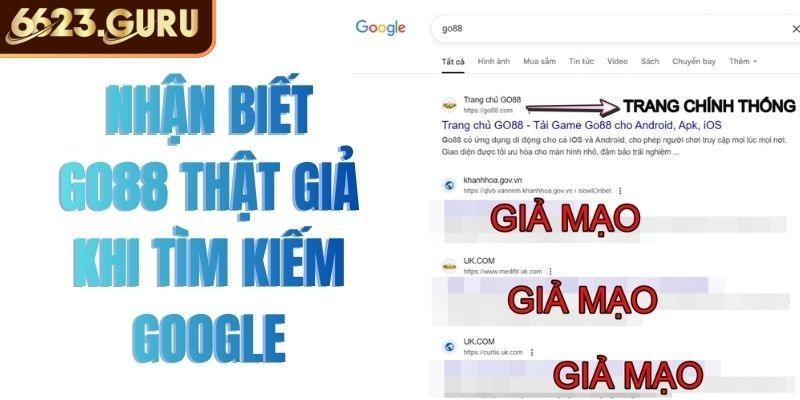 Nhận Diện Go88 Giả Mạo, Xem Ngay Dấu Hiệu Nhận Biết Phổ Biến 1 Những rủi ro khi không chú trọng việc nhận diện Go88 giả mạo