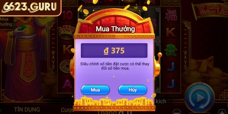 Nổ Hũ Thần Tài Giáng Lâm 6623 - Cơn Mưa Vàng May Mắn 2 Hệ thống nhân thưởng liên hoàn