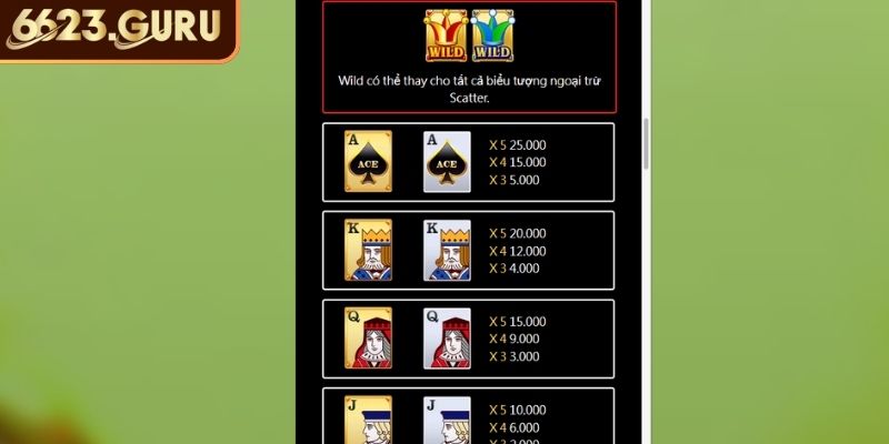 Super ACE 6623 Nổ Hũ – Trải Nghiệm Slot Game Hấp Dẫn 2 Cách chơi Super ACE 6623